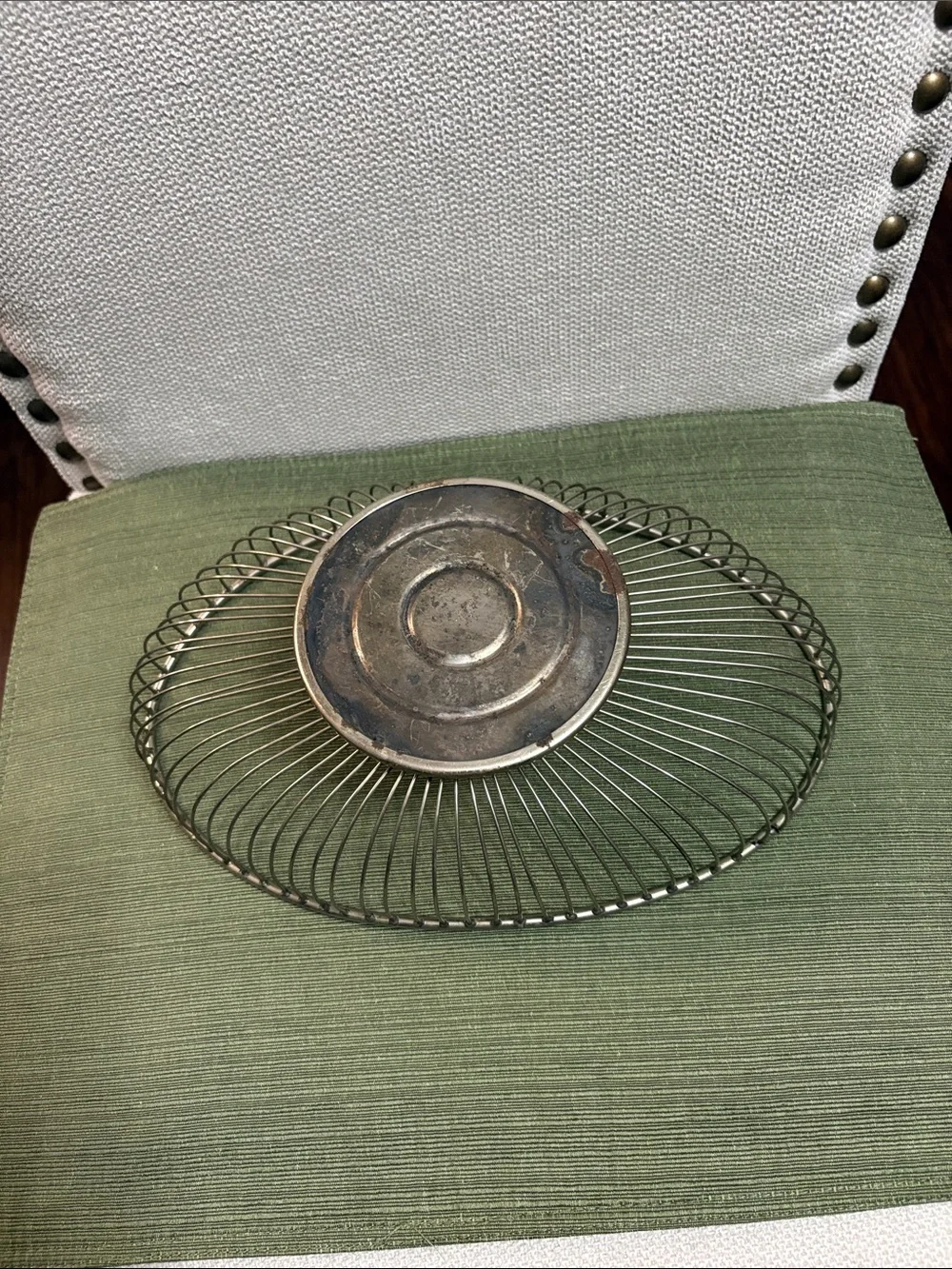 Leonard - Silver plated Wire Basket